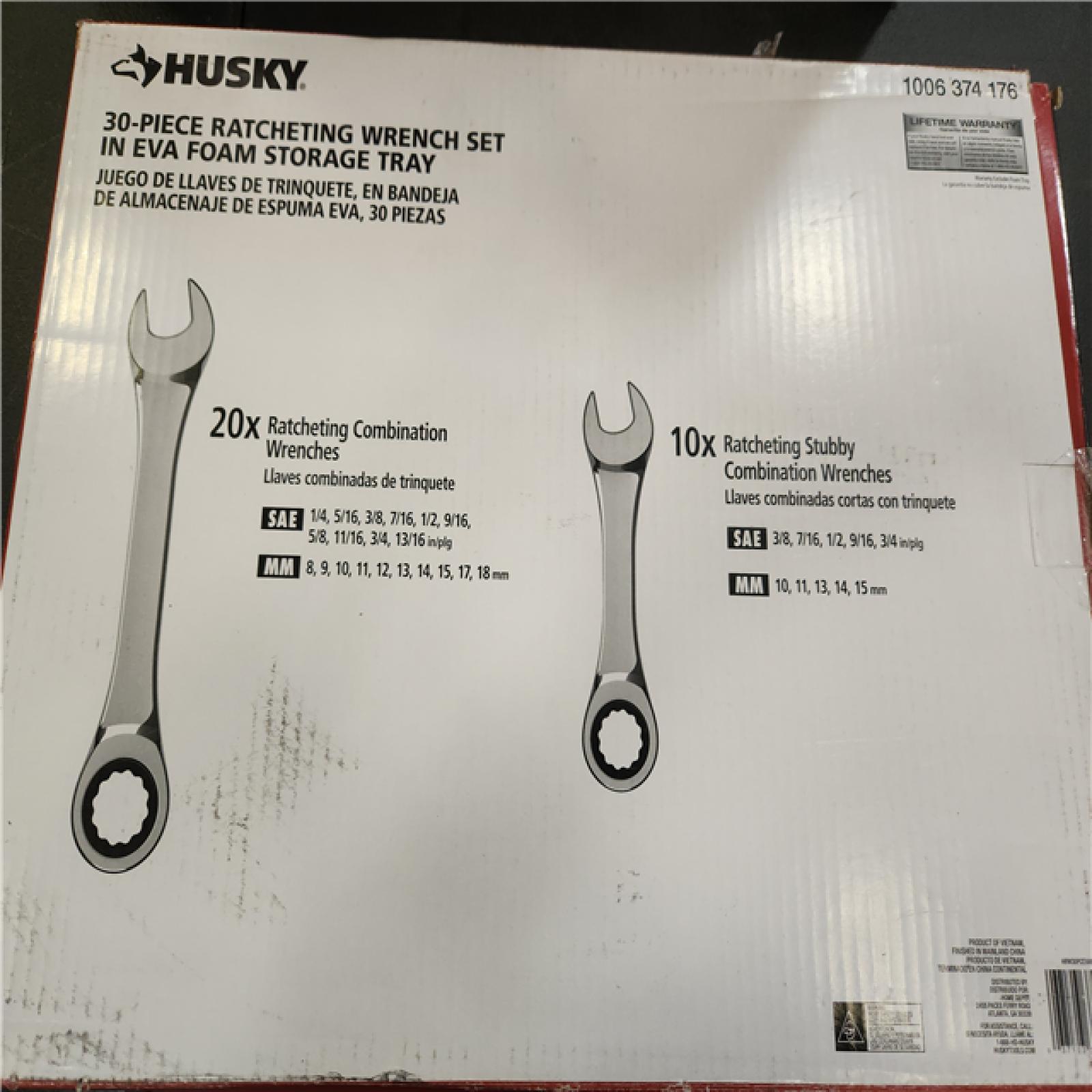 Phoenix NEW Husky 370-Piece SAE/Metric Mechanics Tool Set with Impact Sockets and Foam Storage Trays