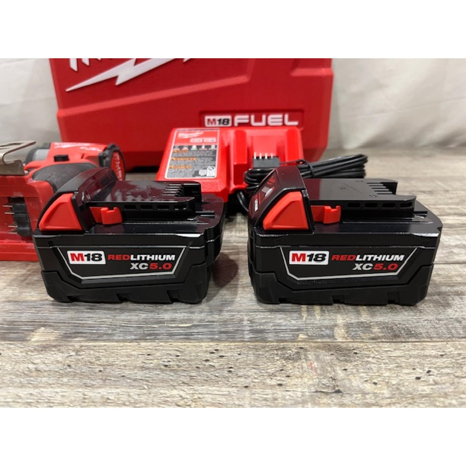 AS-IS Milwaukee FUEL 18V Lithium-Ion Brushless Cordless 1/4 in. Hex Impact Driver Kit
