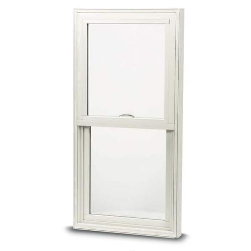 Phoenix NEW Andersen 30 in. x 54 in. 100 Series White Single Hung Insert Replacement Composite Window with Low-E Glass  White Int & Hardware
