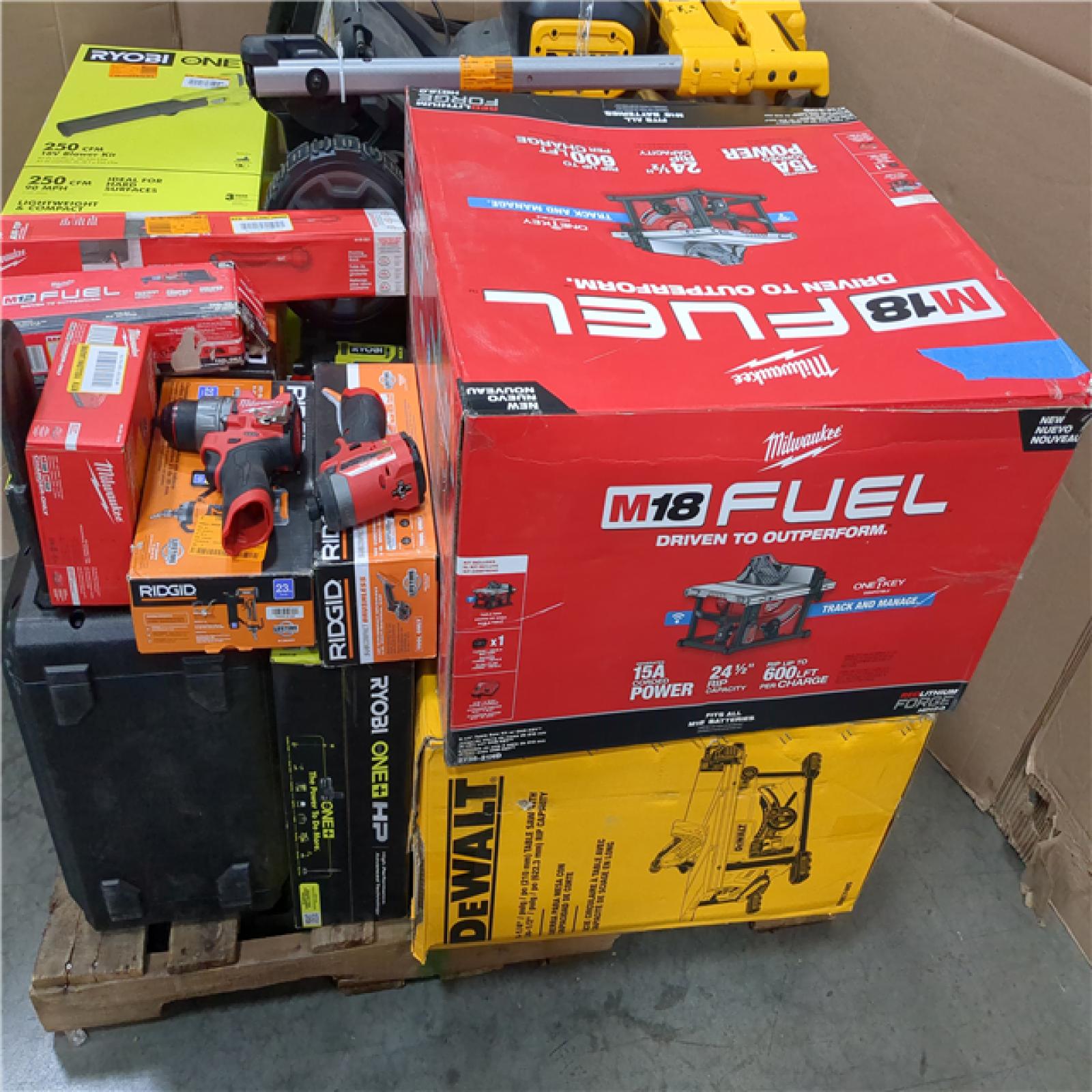 CALIFORNIA AS-IS TOOL PALLET