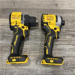 AS-IS DEWALT ATOMIC 20-Volt MAX Lithium-Ion Cordless Combo (2-Tool) Kit