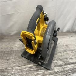 AS-IS DEWALT FLEXVOLT 60V MAX Cordless Brushless 7-1/4 in. Circular Saw with Brake (Tool Only)