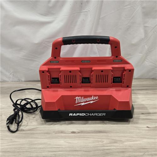 AS-IS Milwaukee M18 Packout Six Bay Rapid Charger (Tool-Only)