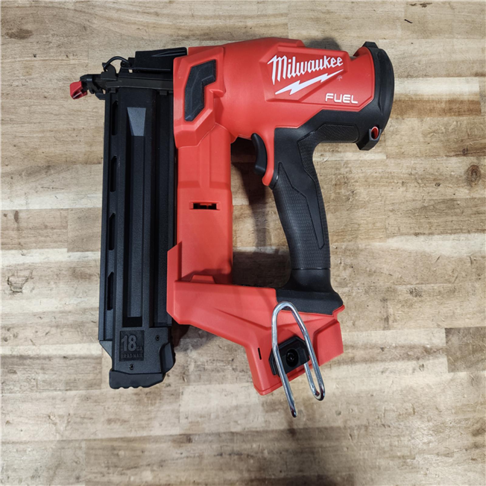 HOUSTON LOCATION - AS-IS Milwaukee FUEL 18-Volt Lithium-Ion Brushless Cordless Gen II 18-Gauge Brad Nailer (Tool-Only)