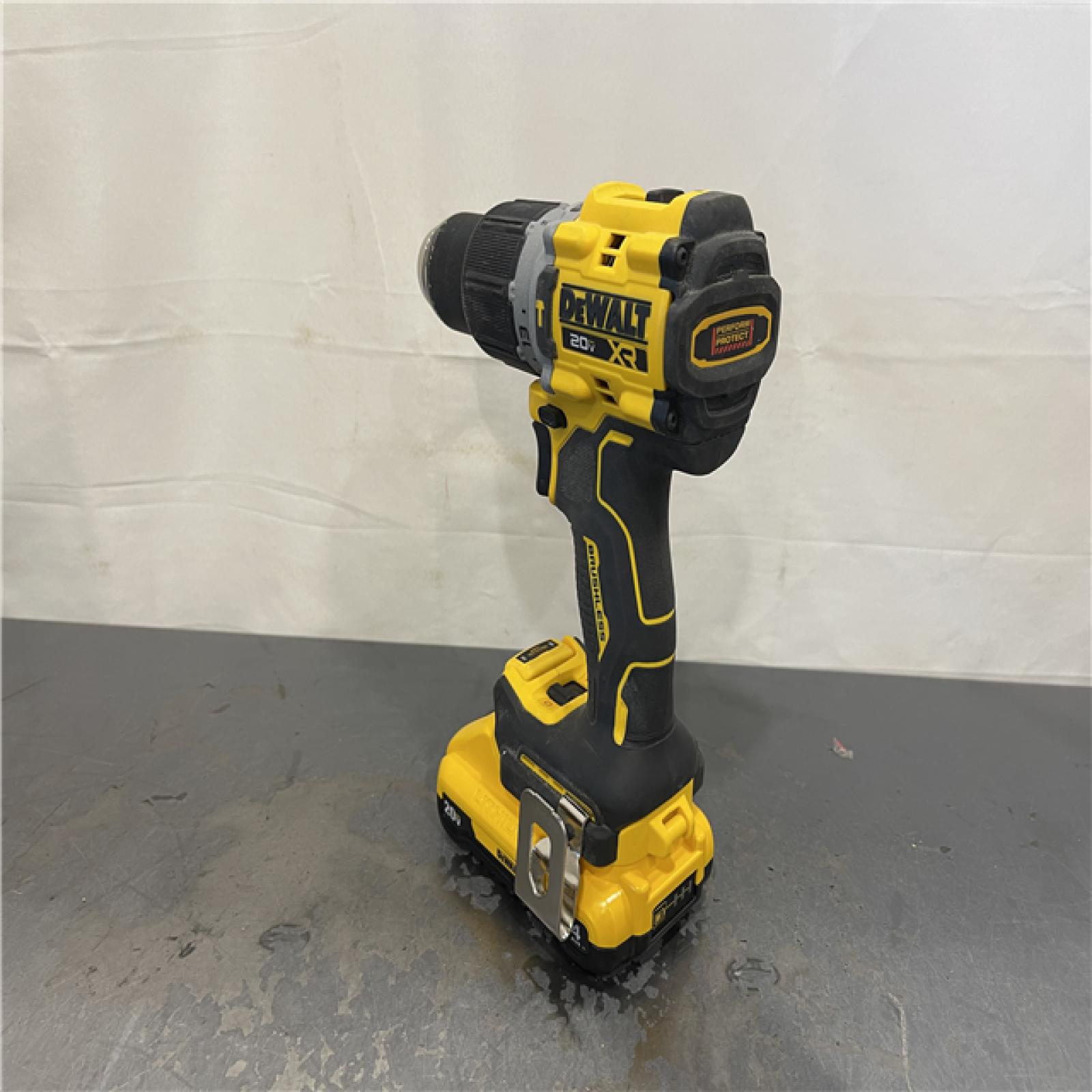 AS-IS - DEWALT 20V MAX* XR Brushless Cordless 1/2 Hammer Drill Kit