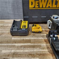 HOUSTON LOCATION - AS - IS DEWALT 12V MAX Lithium-Ion 100 ft. Green Self-Leveling 3-Beam 360 Degree Laser Level Kit