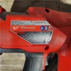 HOUSTON LOCATION - AS-IS Milwaukee 2839-20 M18 FUEL 15 Ga. 18 Volt Brushless Angled Finish Nailer (TOOL ONLY)