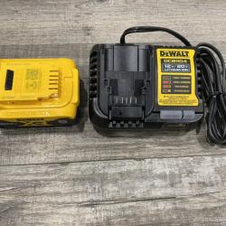 AS-IS DEWALT 20-Volt Maximum XR 5.0 Ah Battery Pack and Charger Kit