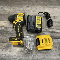 AS-IS DEWALT Atomic 20V Lithium-Ion Cordless Compact 1/2 in. Drill/Driver Kit