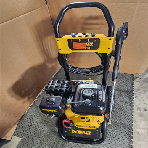 HOUSTON LOCATION - AS-IS DEWALT 3400 PSI 2.5 GPM Gas Cold Water Pressure Washer with 208cc Engine