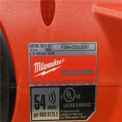 AS-IS Milwaukee FUEL 18V Lithium-Ion Brushless Cordless Handheld Blower (Tool-Only)