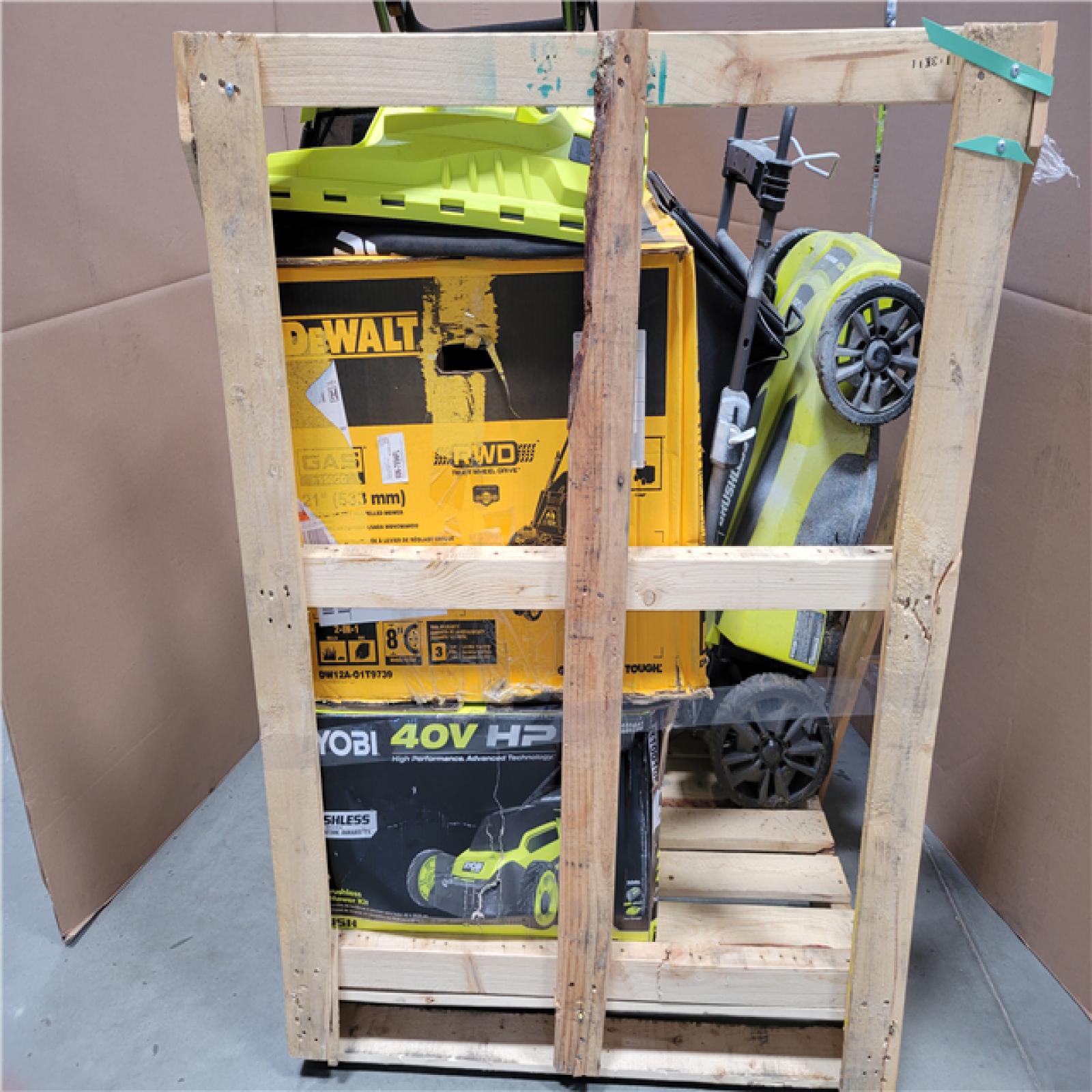 CALIFORNIA AS-IS OUTDOOR POWER EQUIPMENT