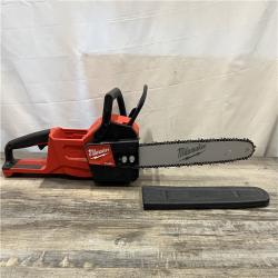 AS-IS Milwaukee FUEL 16 in. 18V Lithium-Ion Brushless Battery Chainsaw (Tool-Only)