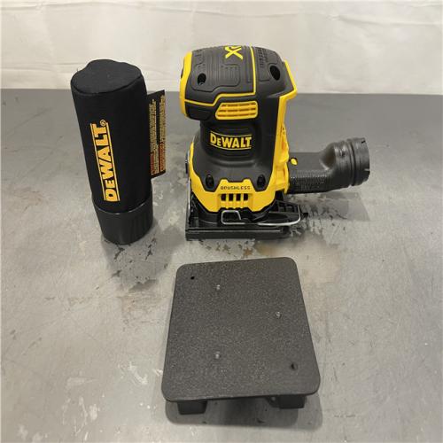 AS-IS - DEWALT 20V MAX XR Brushless Cordless 1/4 Sheet Variable Speed Sander