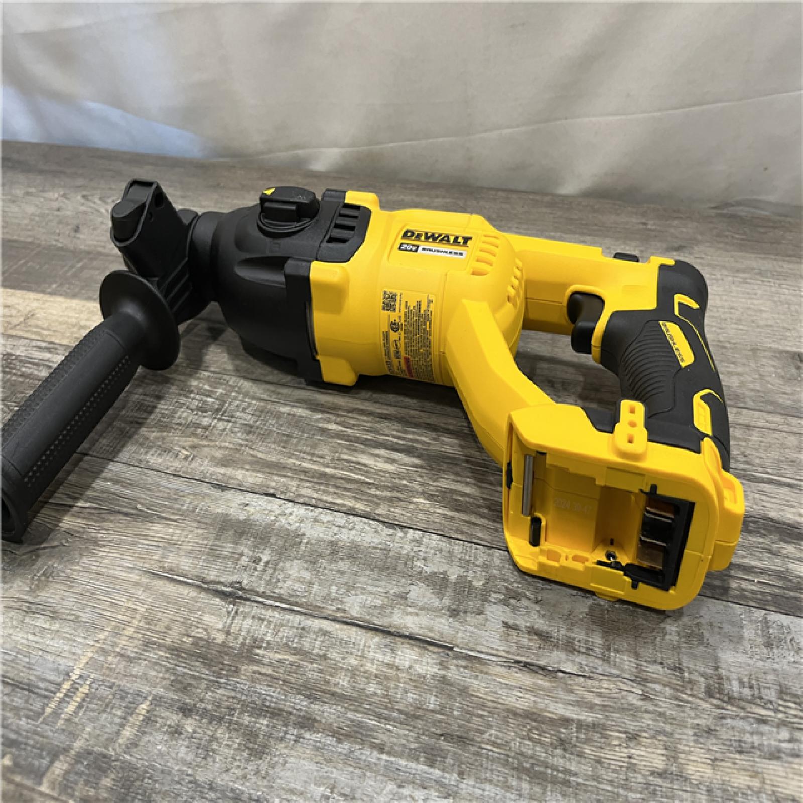 AS-IS DEWALT 20V MAX Cordless Brushless 1 in. SDS Plus D-Handle Concrete and Masonry Rotary Hammer (Tool Only)