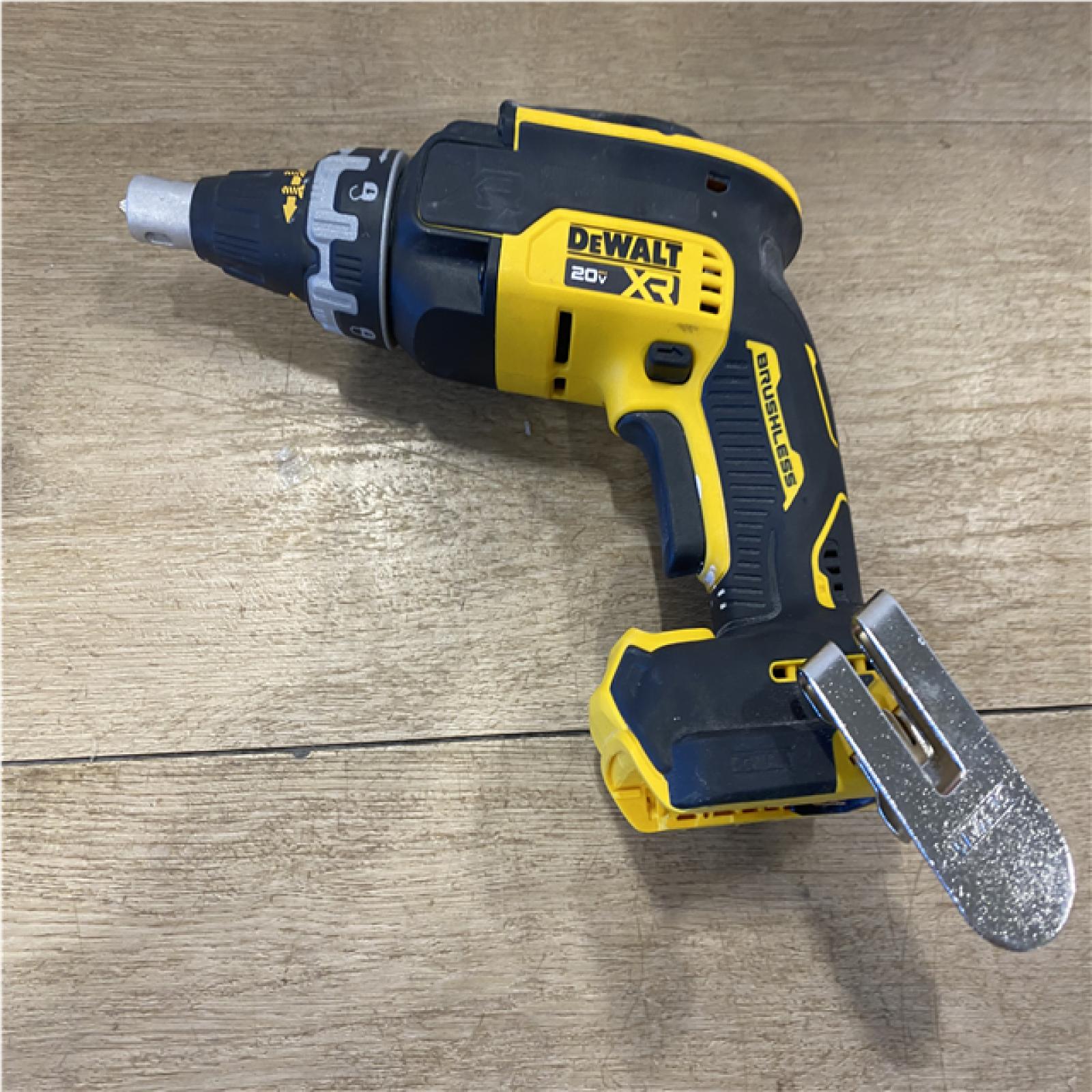 AS-IS DEWALT XR 20V MAX Lithium-Ion Cordless Brushless Screw Gun (Tool Only)