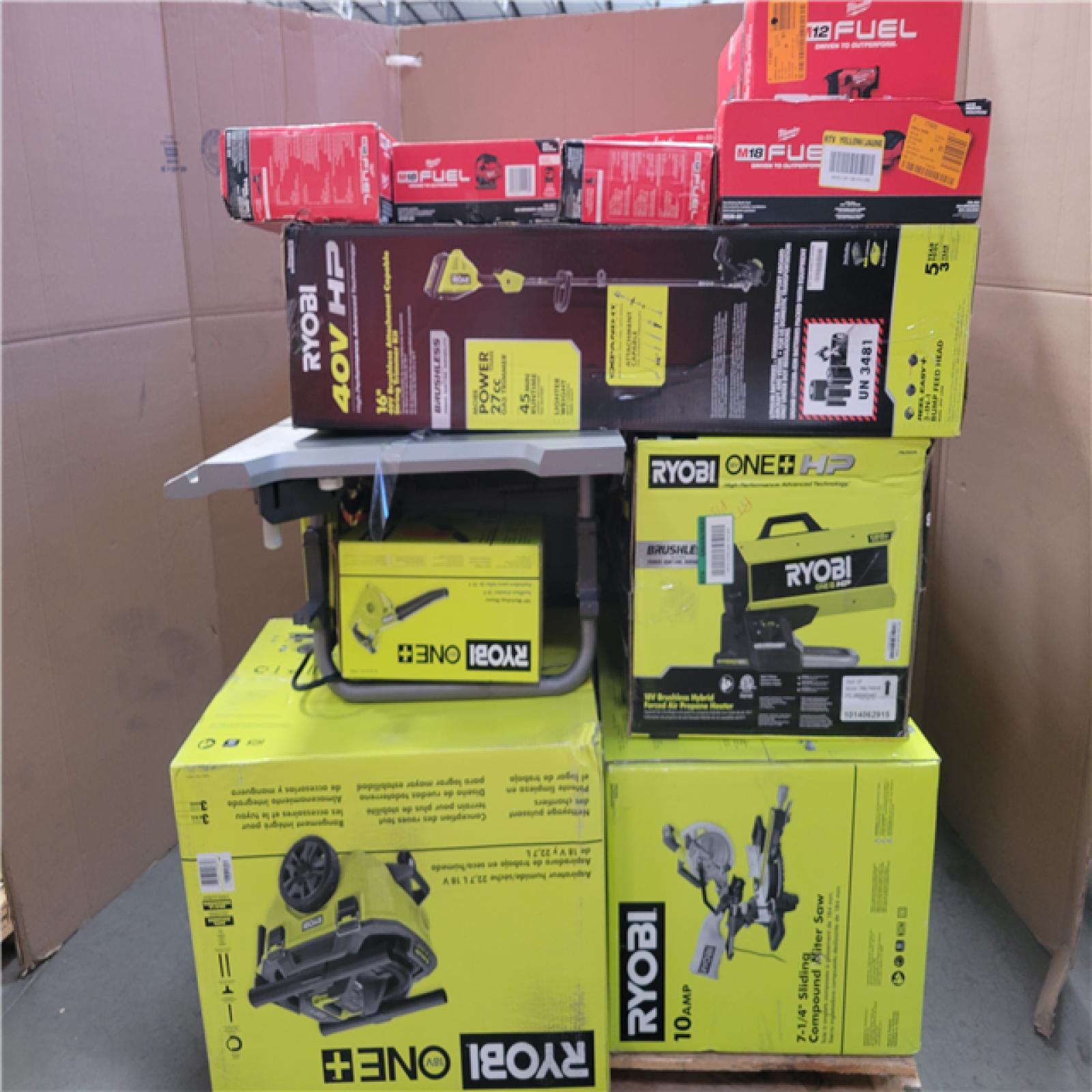 CALIFORNIA AS-IS TOOL PALLET