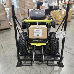 DALLAS LOCATION- RYOBI R1 80V HP 30 in. Riding Lawn Mower W/ 14 Ah Battery and Charger