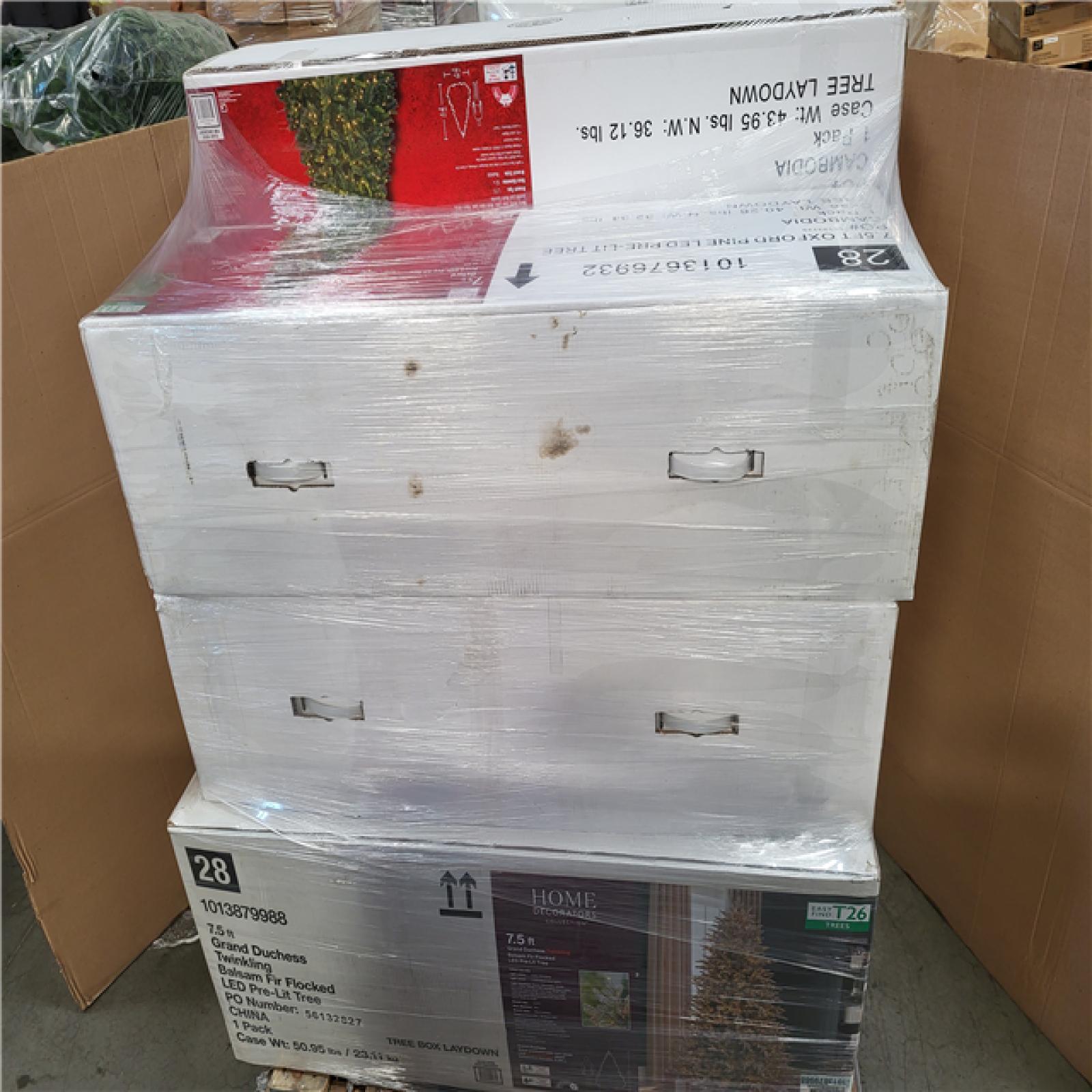 California AS-IS Holiday Pallet