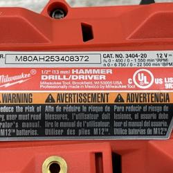 AS-IS Milwaukee FUEL 12-Volt Lithium-Ion Brushless Cordless Hammer Drill and Impact Driver Combo Kit