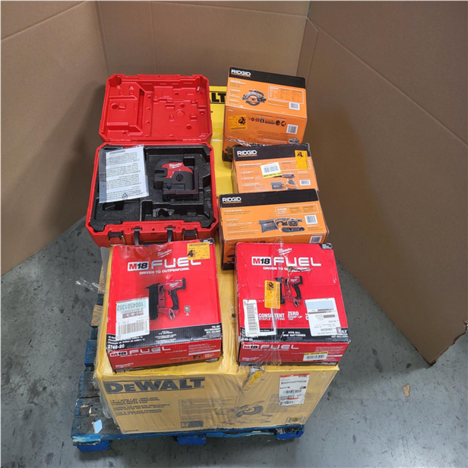CALIFORNIA AS-IS TOOL PALLET
