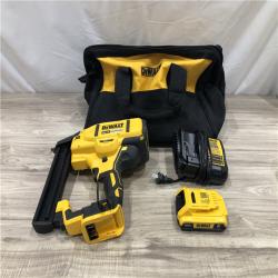 AS-IS DeWALT DCN681D1 20V MAX 18ga Cordless Narrow Crown Stapler Kit