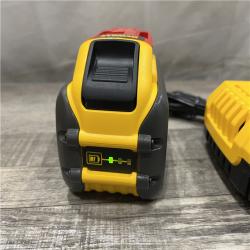 AS-IS DEWALT 20V/60V MAX FLEXVOLT Lithium-Ion 9.0Ah Battery and Charger Starter Kit