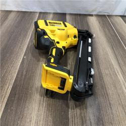 AS-IS DEWALT 20V MAX XR Lithium-Ion Cordless 15-Gauge Angled Finish Nailer (Tool Only)