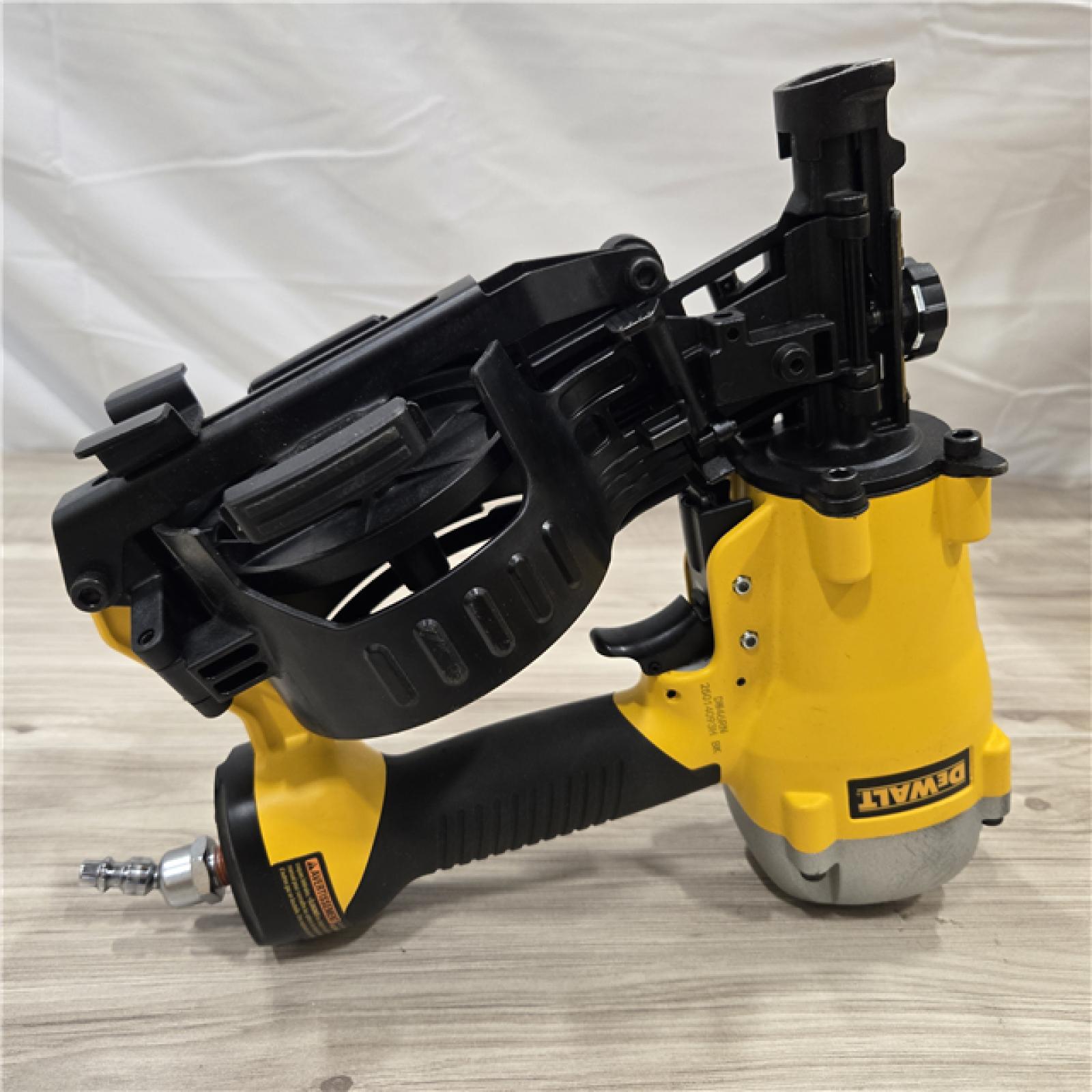 AS-IS DeWalt 15 Degree Pneumatic Coil Roofing Nailer