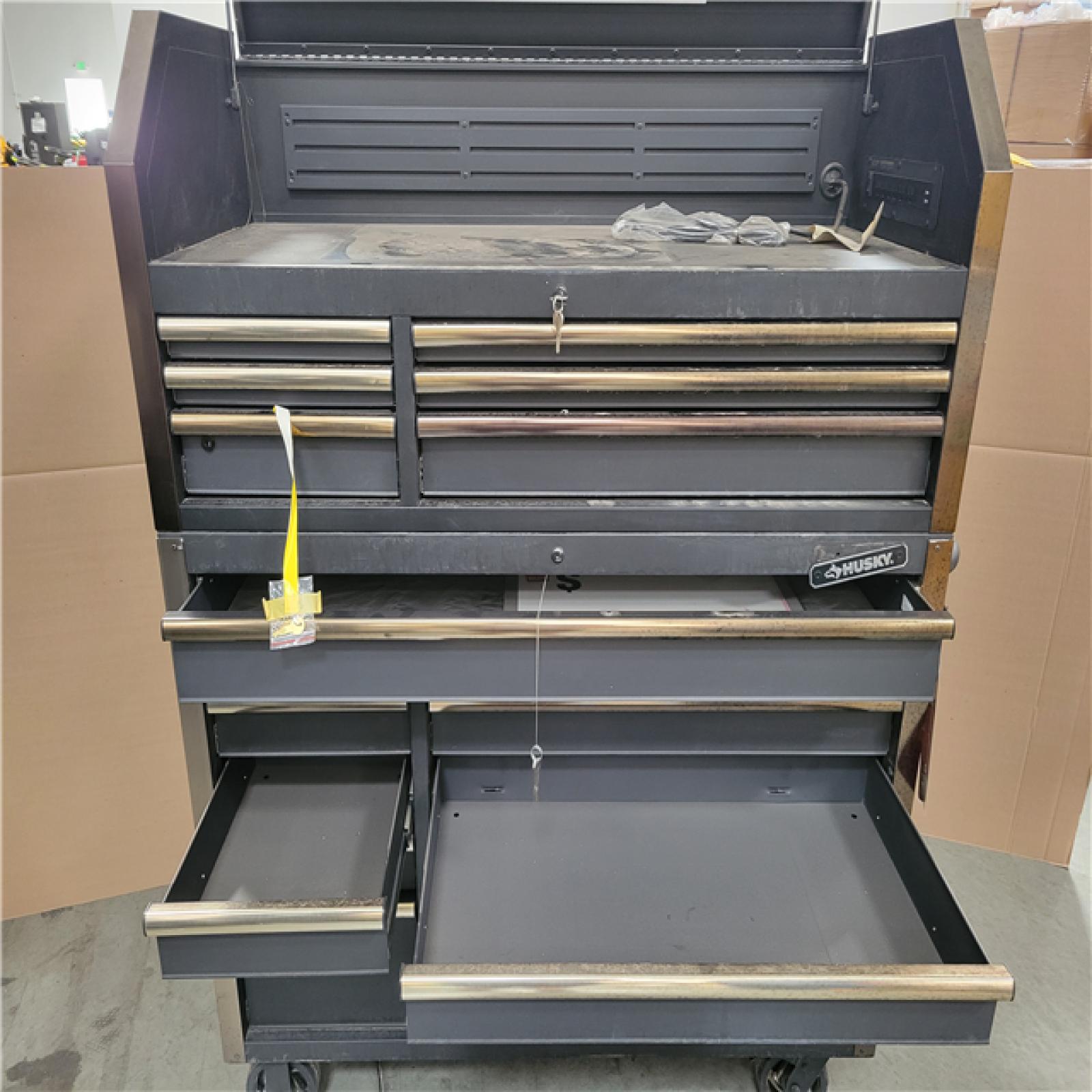 California AS-IS Husky Tool Chest & Cabinet