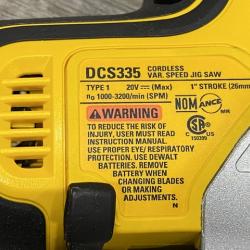 AS-IS DEWALT 20V MAX XR Cordless Barrel Grip Jigsaw (Tool Only)