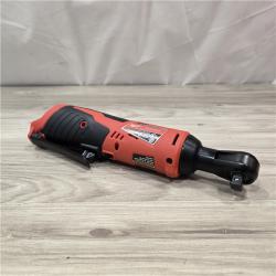 AS-IS MILWAUKEE 2457-20 .38 in. M12 Cordless Ratchet (Tool-Only)