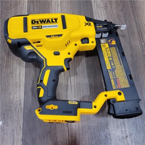 AS-IS DeWalt 20V MAX XR Lithium-Ion Electric Cordless 18-Gauge Brad Nailer (Tool Only)
