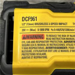 AS-IS DEWALT 20V 1/2 in. High Torque Impact Wrench (Tool Only)