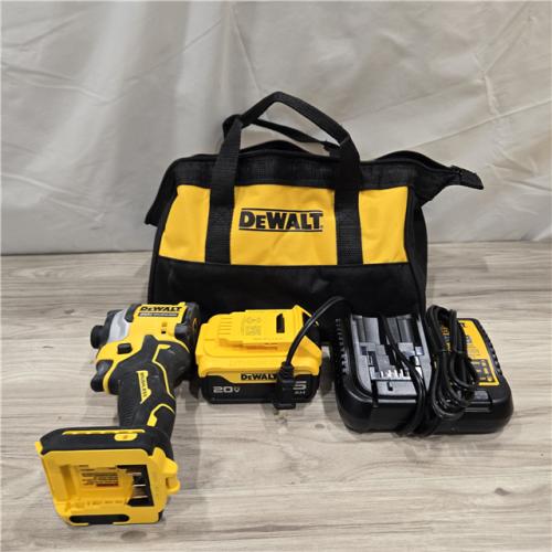 AS-IS DeWalt 20V MAX ATOMIC 1/4 in. Cordless 3-Speed Impact Driver Kit