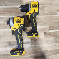HOUSTON LOCATION - AS-IS DEWALT ATOMIC 20-Volt MAX Lithium-Ion Cordless Combo Kit