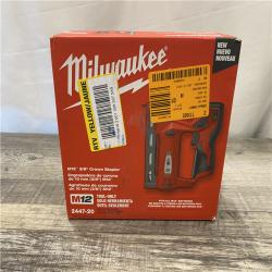 NEW - Milwaukee 12-Volt Lithium-Ion Cordless 3/8 in. Crown Stapler (Tool-Only)