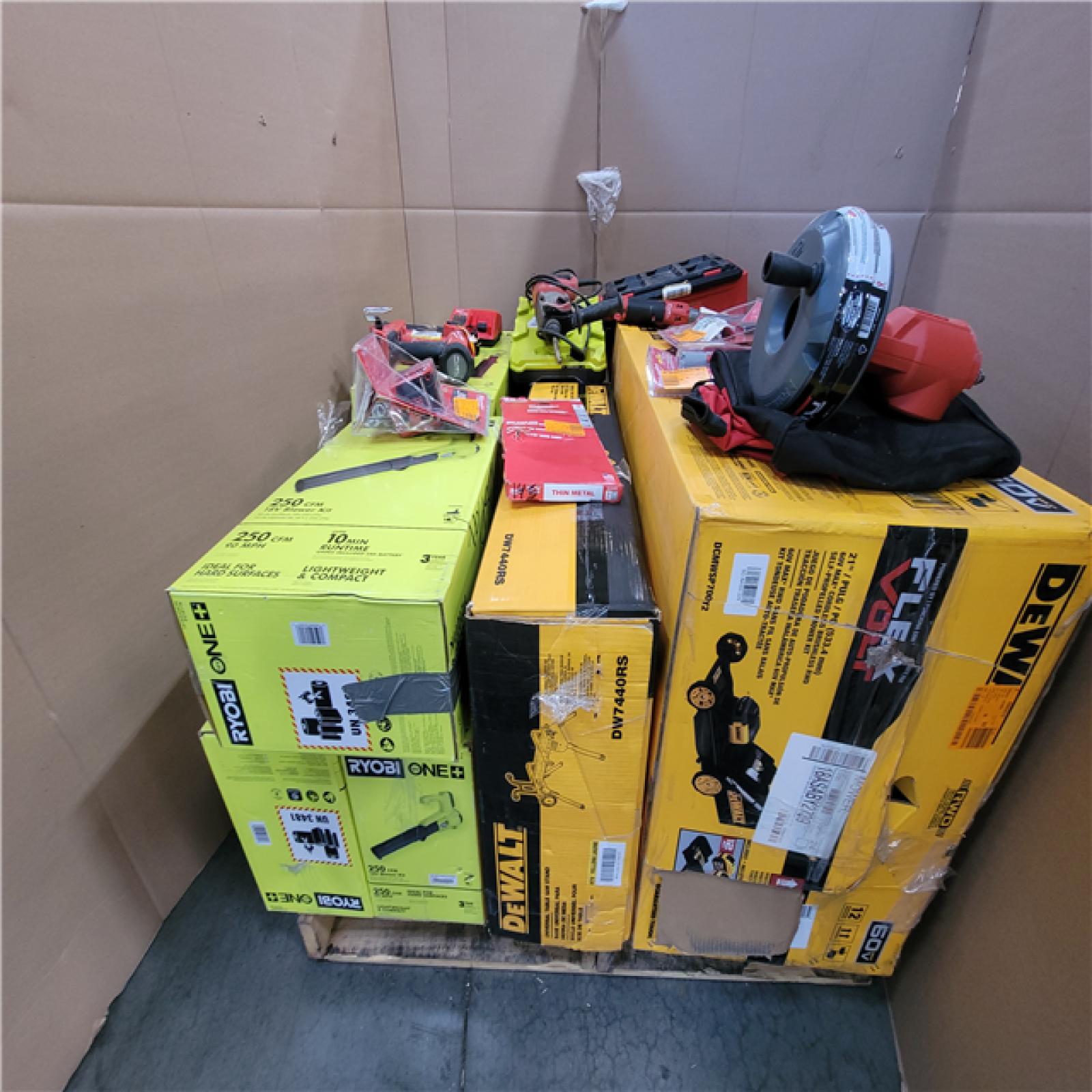 CALIFORNIA AS-IS TOOL PALLET