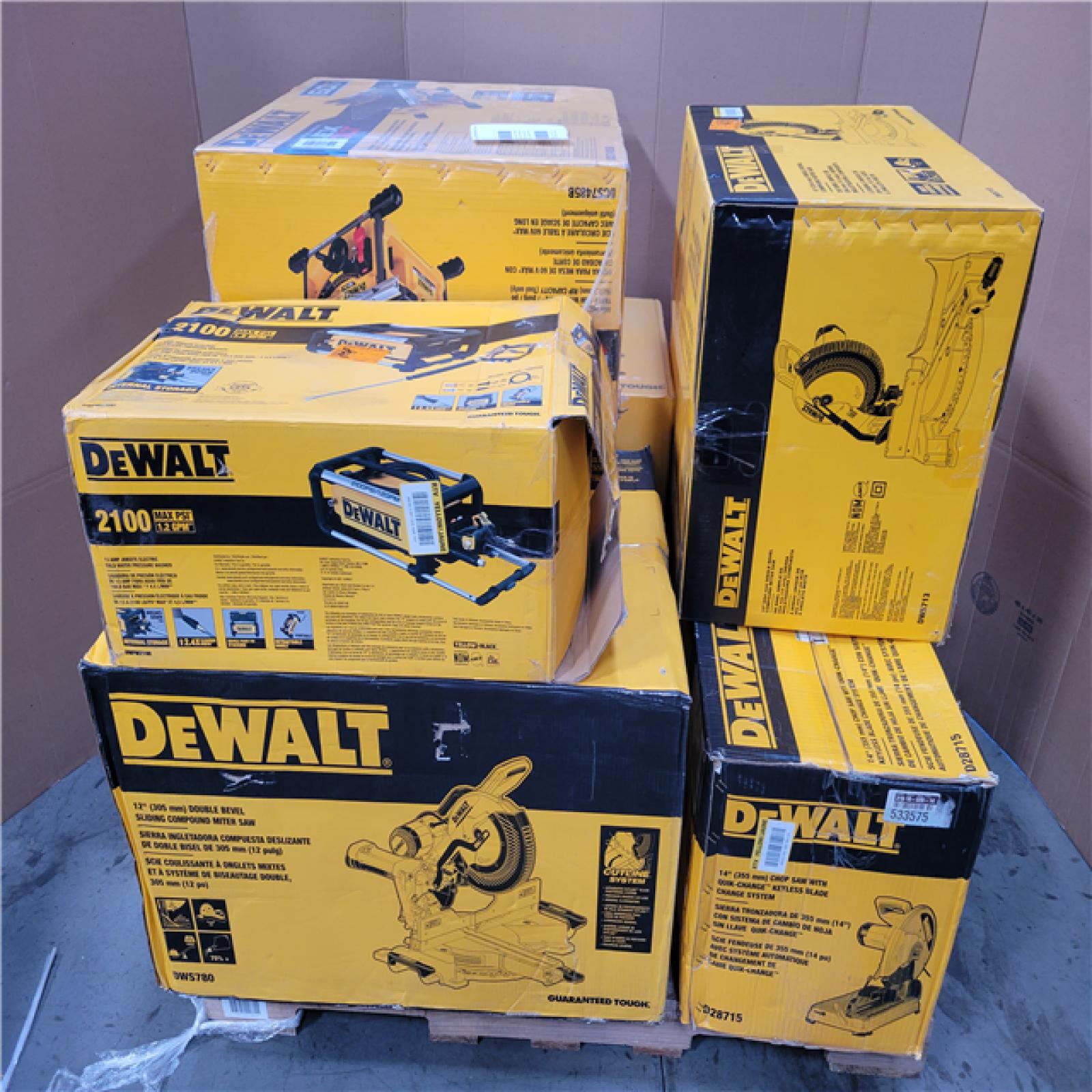 CALIFORNIA AS-IS TOOL PALLET