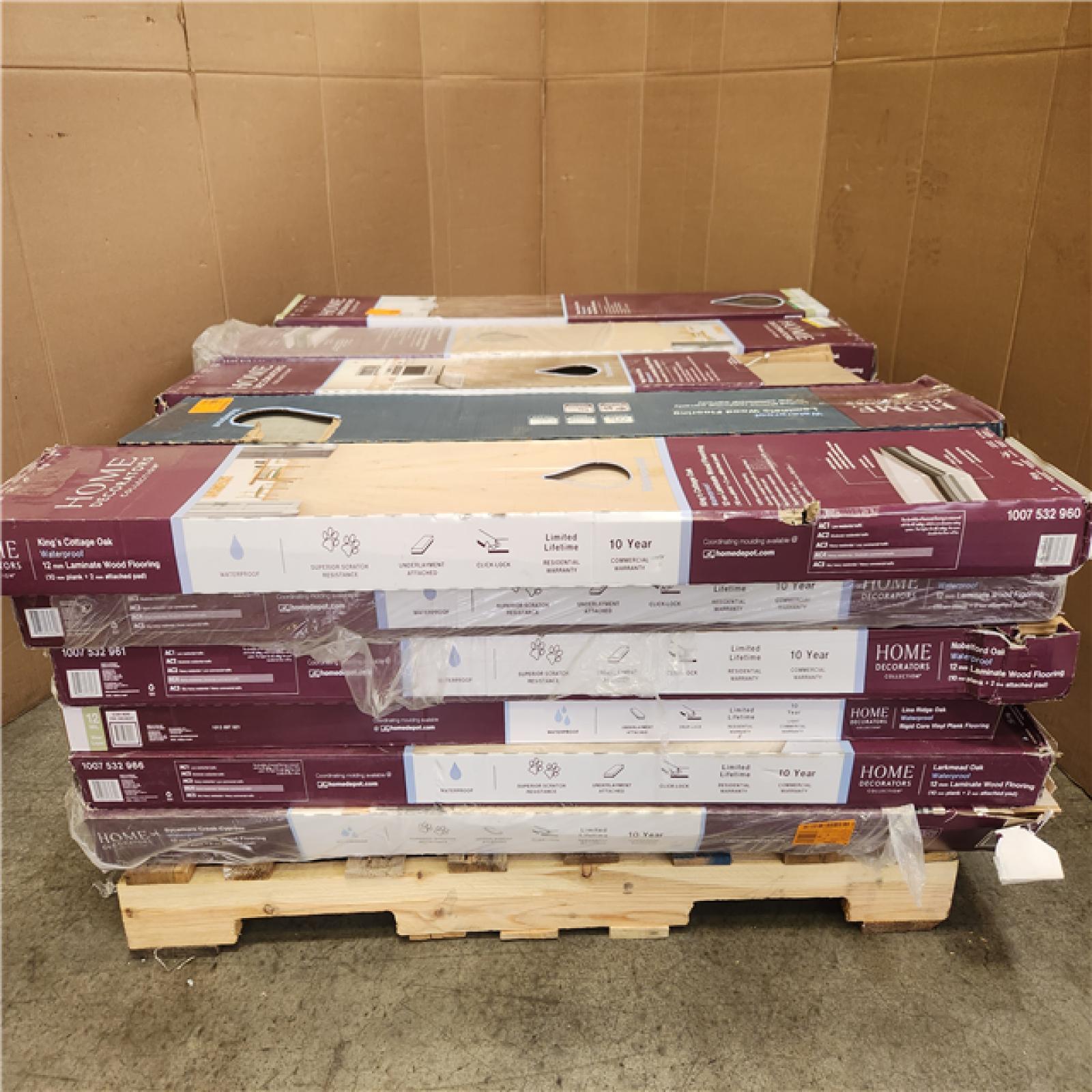 Phoenix Mixed Home Decorators Collection Laminate Wood Flooring (35-Pack)