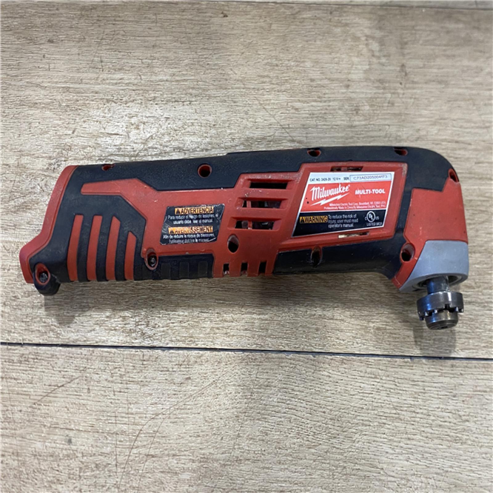 AS-IS Milwaukee FUEL 12V Lithium-Ion Cordless Oscillating Multi-Tool (Tool-Only)