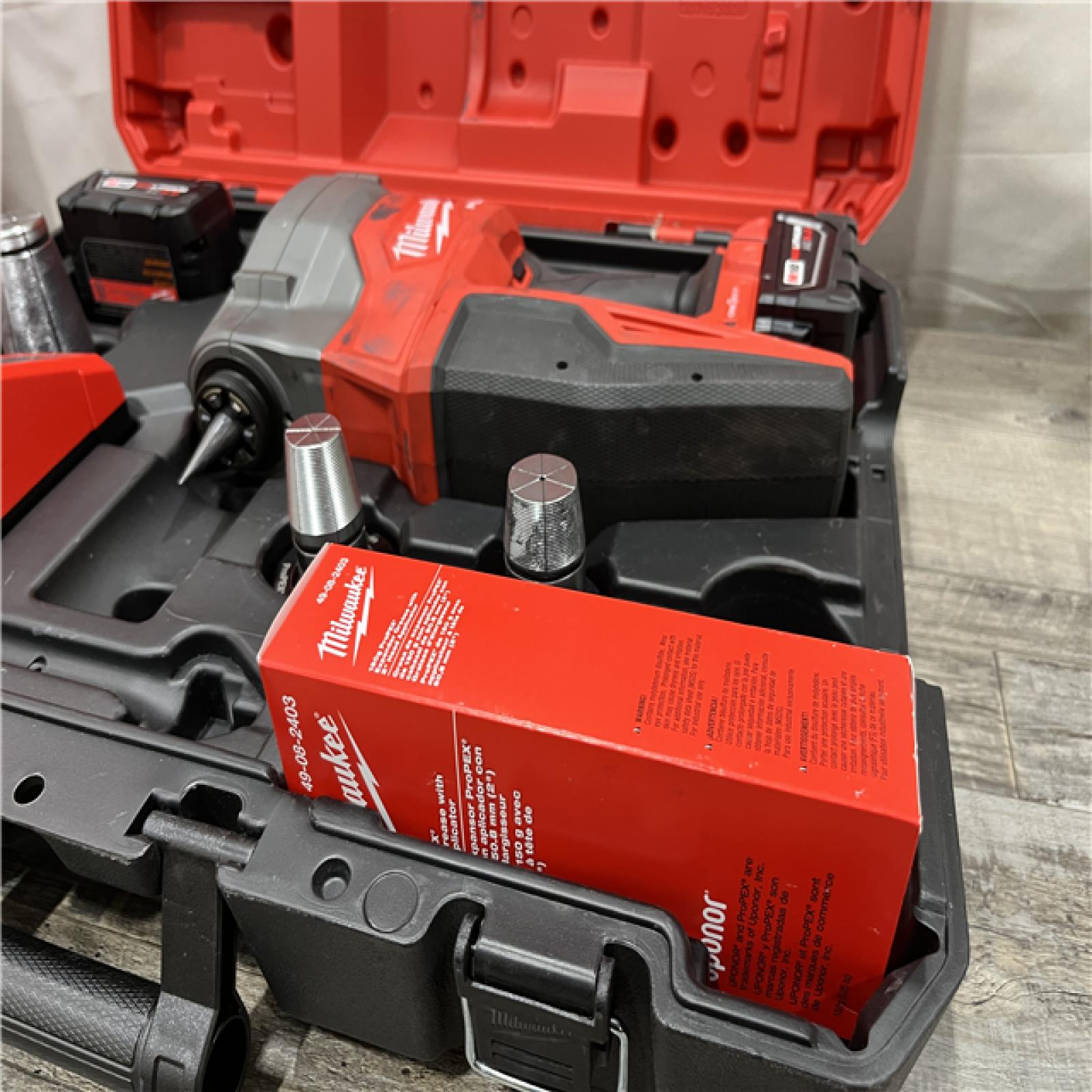 AS-IS Milwaukee Fuel 18-Volt Lithium-Ion Brushless Cordless 1/2 in. - 2 in. Expansion Tool Kit