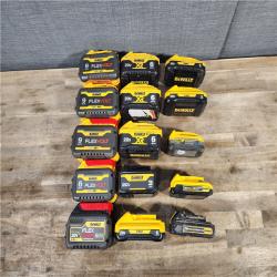 HOUSTON LOCATION - AS-IS DEWALT BATTERY PACK QTY - 15