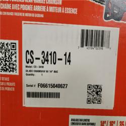 Phoenix LIKE NEW ECHO 14 in. 34.4 cc Gas 2-Stroke Rear Handle Chainsaw with Automatic Chain Oiler (No Chain)