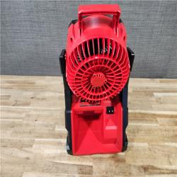 HOUSTON LOCATION - AS - IS Milwaukee 18-Volt Lithium-Ion Brushless Cordless PACKOUT Jobsite Fan (Tool-Only)