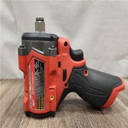 AS-IS- Milwaukee M12 FUEL 12V Lithium-Ion Brushless Cordless Stubby 1/2 in. Impact Wrench (Tool-Only)