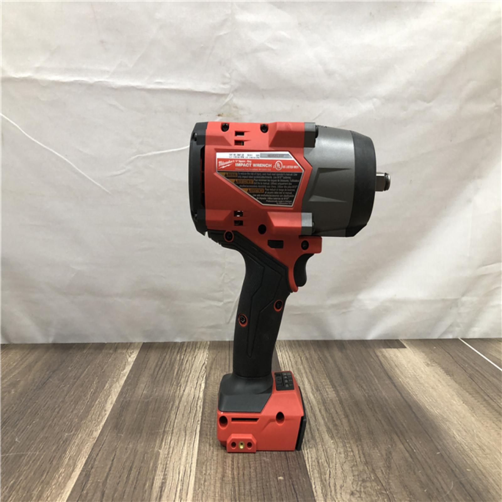 AS-IS Milwaukee FUEL 18V Lithium-Ion Brushless Cordless 1/2 in. Impact Wrench w/Friction Ring Kit