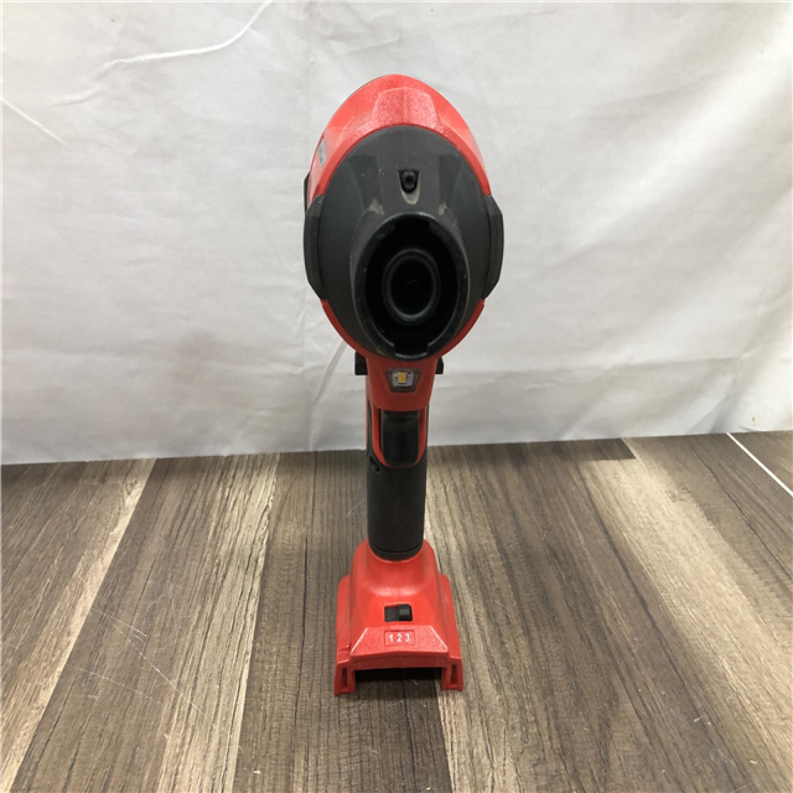 AS-IS Milwaukee 18V Lithium-Ion 570 MPH Brushless Cordless Precision Blower with Variable Speed Trigger and Trigger Lock