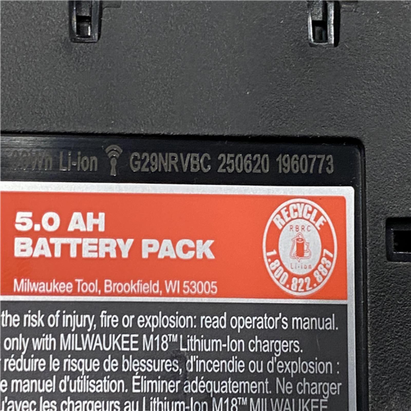 AS-IS Milwaukee FUEL 18V Lithium-Ion Brushless Cordless Hammer Drill and Impact Driver Combo Kit