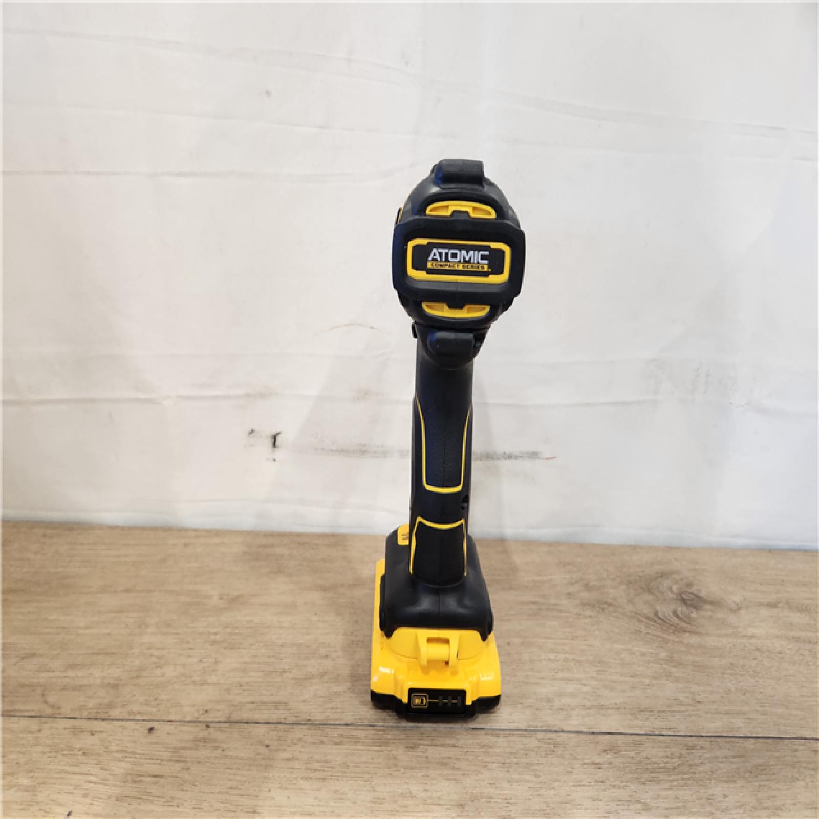AS-IS- DEWALT ATOMIC 20V MAX* Brushless Cordless Compact 1/4 in. Impact Driver Kit